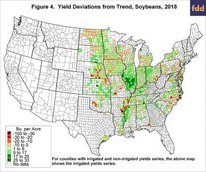 2018 County Corn and Soybean Yields: Exceptional Yields in Central ...