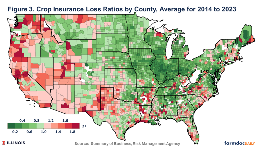 Crop Insurance Loss Performance in Illinois and the Midwest - farmdoc daily