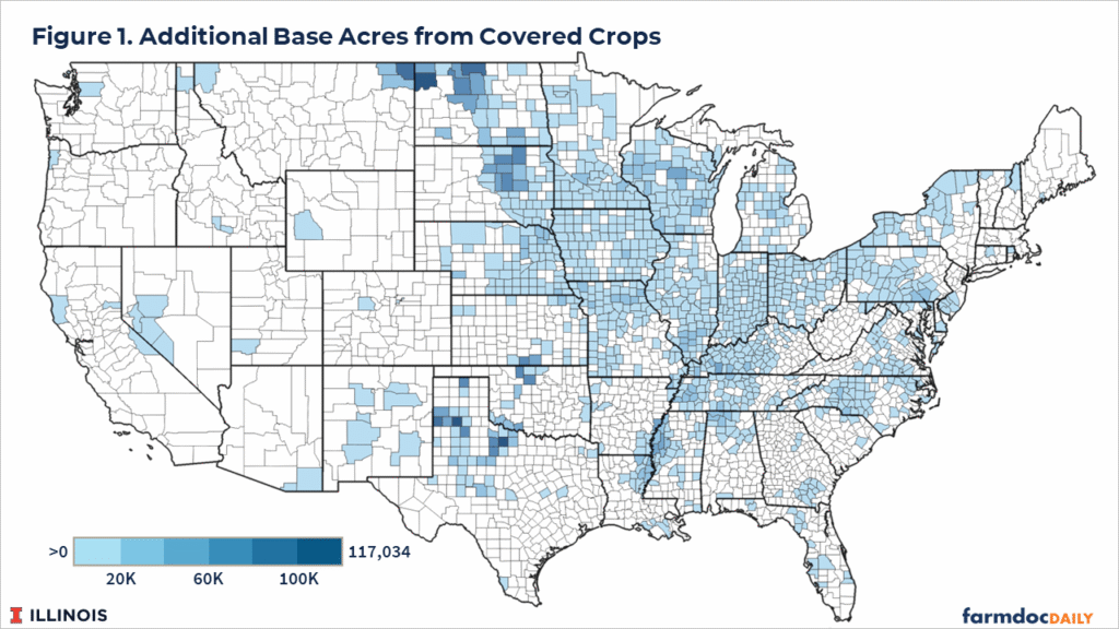 Reconciliation Bill Proposals to Add Base Acres - farmdoc daily